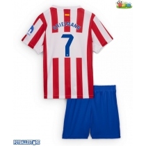 Atletico Madrid Antoine Griezmann #7 Hjemmedraktsett Barn 2025-26 Kortermet (+ Korte bukser)
